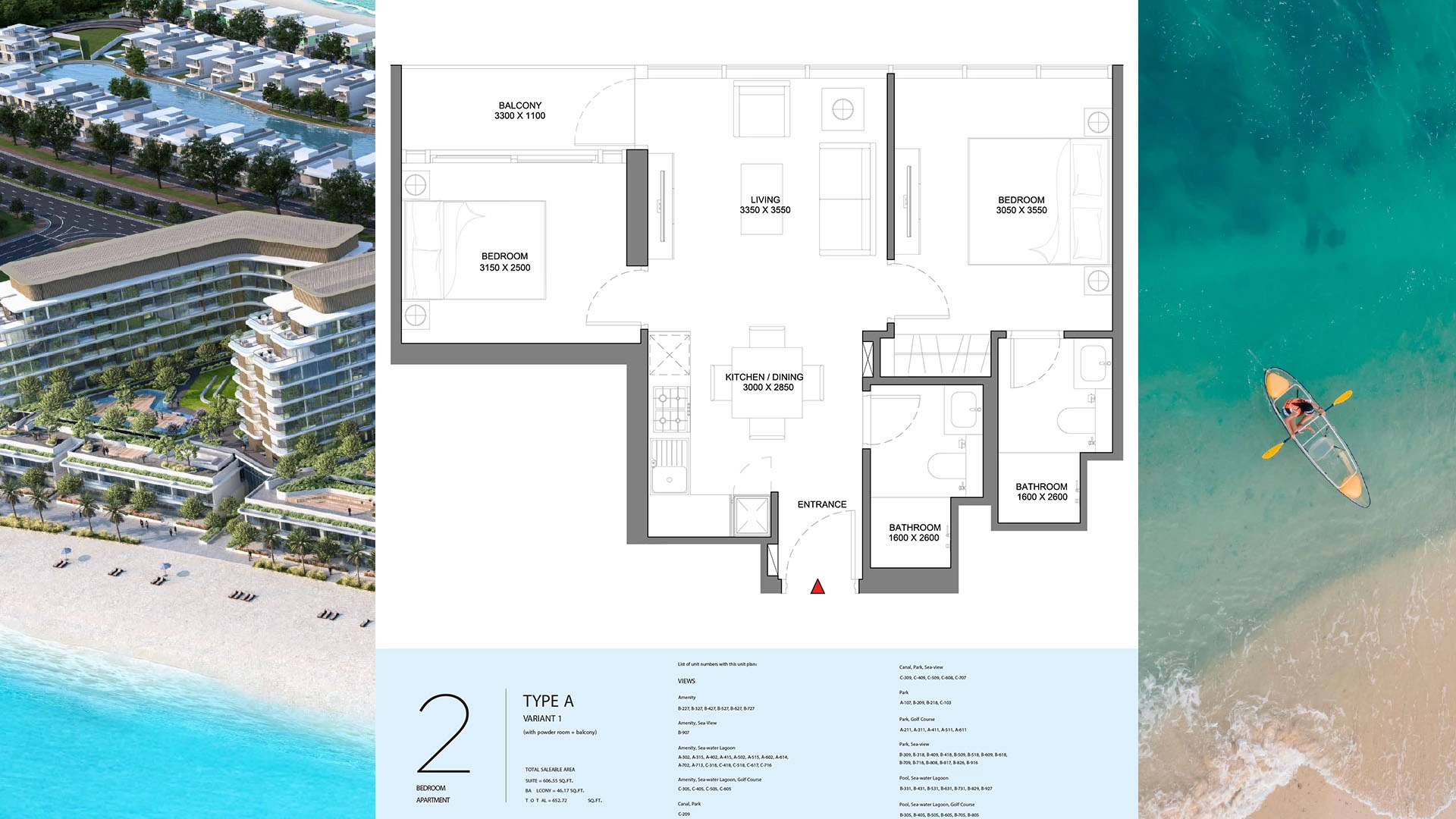 2 BR - Type B